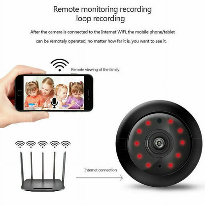 Mini Camera Small Nanny Cam 1080P Wireless Portable Indoor Outdoor Home Security Cameras, Night Vision