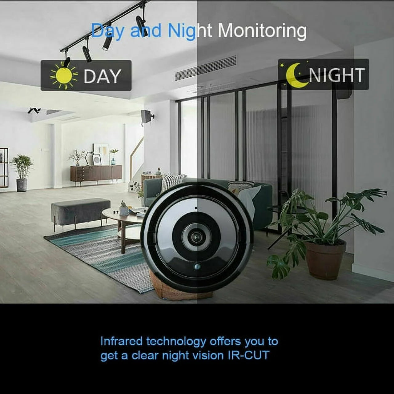 Mini Camera Small Nanny Cam 1080P Wireless Portable Indoor Outdoor Home Security Cameras, Night Vision