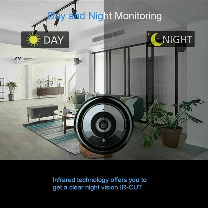 Mini Camera Small Nanny Cam 1080P Wireless Portable Indoor Outdoor Home Security Cameras, Night Vision